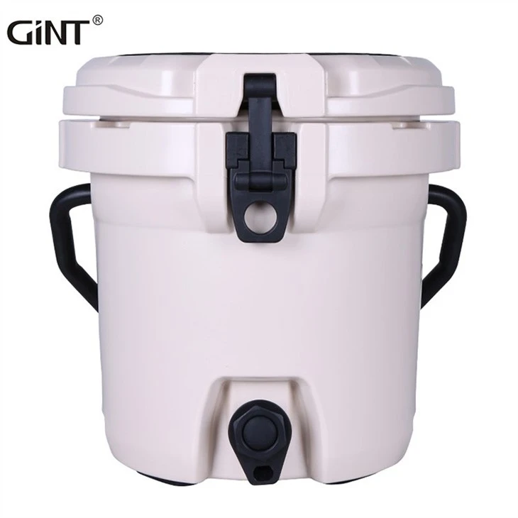 Foam Insulated Beverage Ice Cooler Bucket Water Jug With Drain Plug