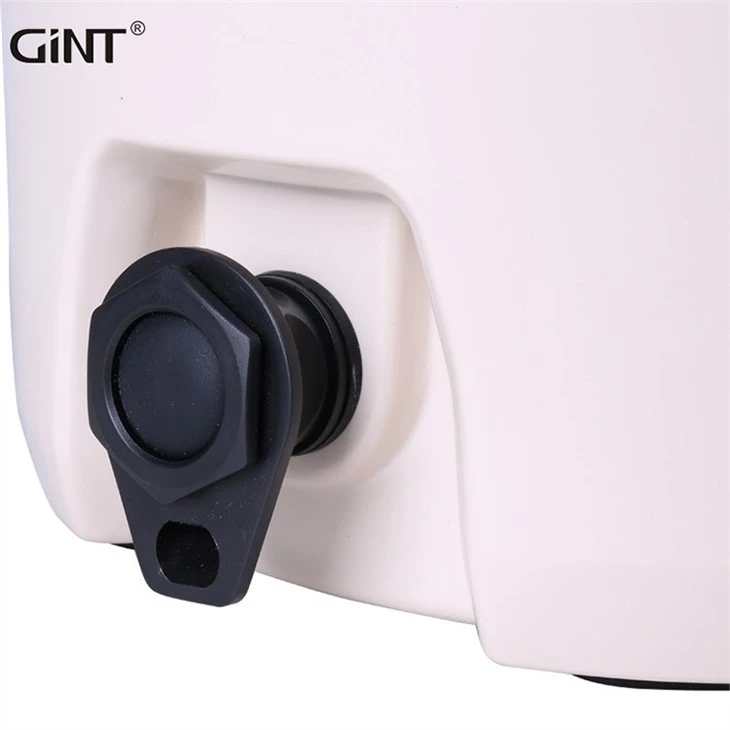 Foam Insulated Beverage Ice Cooler Bucket Water Jug With Drain Plug